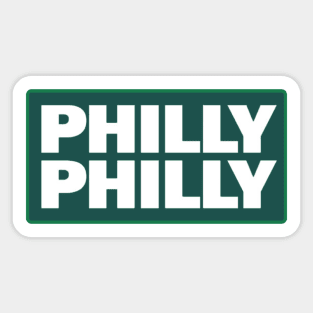 Philly Philly Sticker